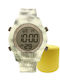 WATX & CO Women's Watch with Gray Rubber Strap