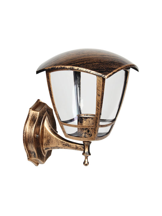 Keskor Lumină de exterior montată pe perete E27 17x20x24εκ.