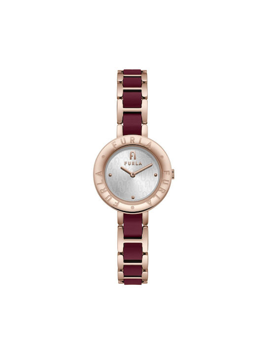 Furla Watch with Metal Bracelet