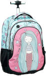 Mermaid Primary School Trolley Bag 357-18074 Back Me Up