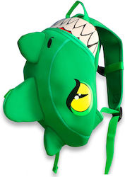 Rucksack Crazy Safety Krokodil Grün 170201-03-01
