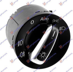 Auto Lichtschalter Chrom 10pin Vw Touran 10-15 3c8941431a 1 Stück