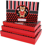 Gift Box 6x38x27 Red 12993