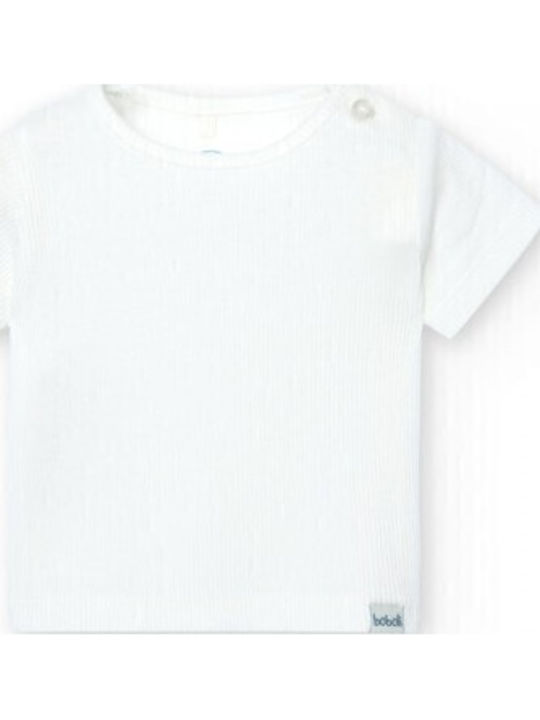 Kids' Shirt Short Sleeve Off White