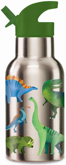 Edelstahlflasche Dino World 19 Cm 400 Ml