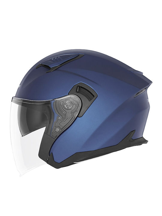 Nox N130 Jet Helmet ECE 22.06 1550gr Blue Matt