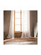 Gofis Home Κουρτίνα με Τρέσα Combe 502 06 Beige 140x295εκ.