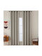 Beauty Home Curtain Blackout with Grommet Total 8446 Ecru 140x270cm