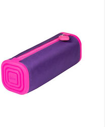 Serve Prismo Pencil Case Cylinder Fuchsia