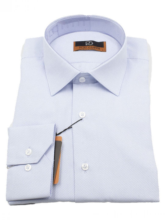 Langärmlig Hemd Light Blue