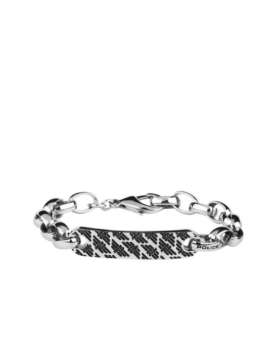 Police Bracelet 21 cm made of Steel