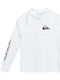 Quiksilver Everyday Παιδικό Μαγιό Μπλούζα με Μακρύ Μανίκι Λευκή