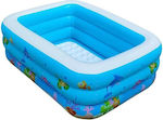 INTIME YT-666 Children's Pool Inflatable 180x140x60cm White/Blue