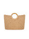 Exe Damen Tasche Hand Beige