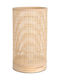 Decorative Lamp with Socket for Bulb E14 Brown