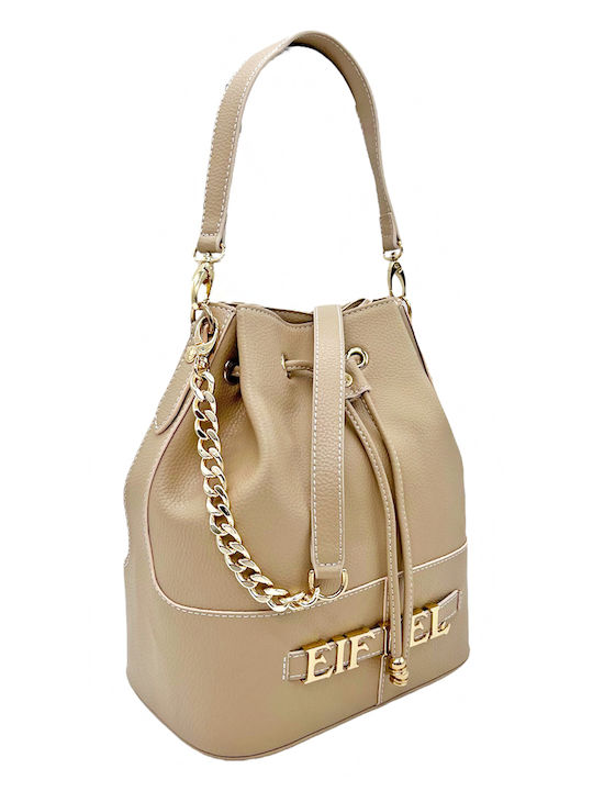 La tour Eiffel Women's Bag Shoulder Beige