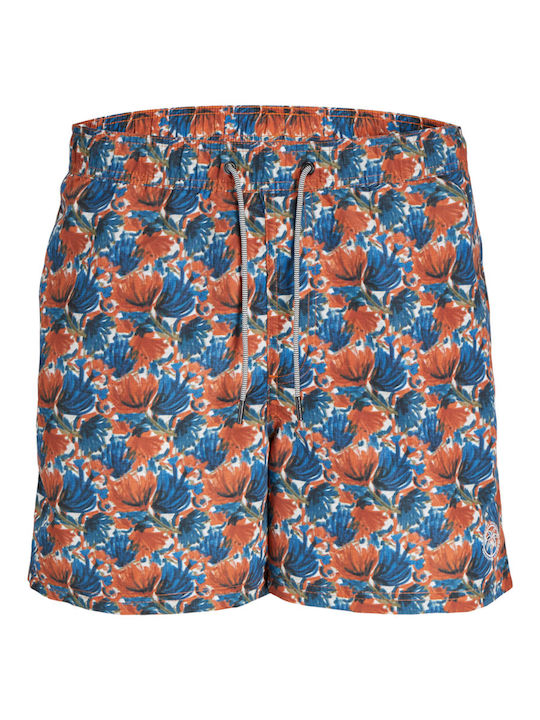 Jack & Jones Herren Badebekleidung Shorts Hawaiian Sunset mit Mustern