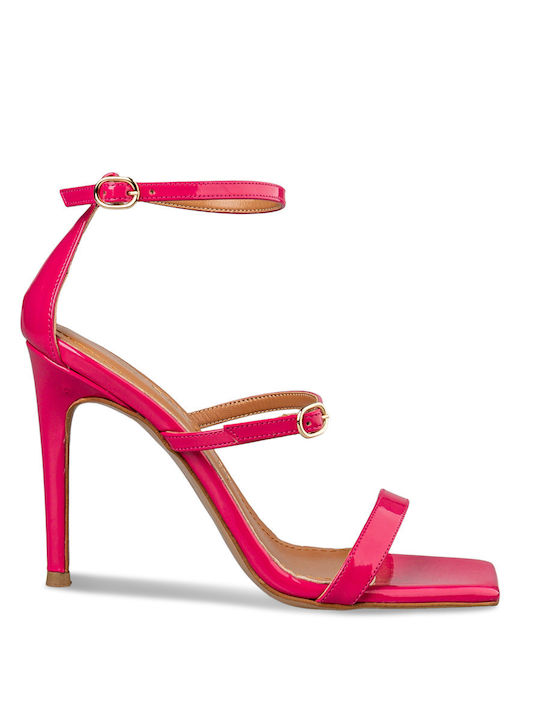 Envie Shoes Women's Sandals Pink with High Heel