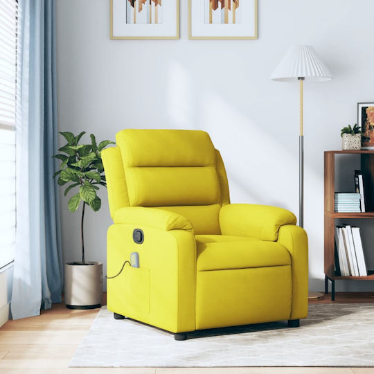 Entspannen mit Fußhocker 75x92.5x100cm Yellow Entspannen mit Fußhocker 75x92.5x100cm Yellow