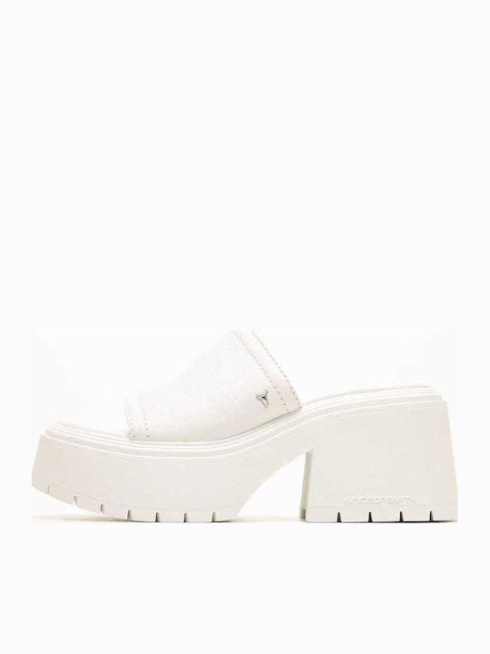 Confessions Leather White Women's Sandals