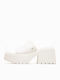 Confessions Leather White Women's Sandals