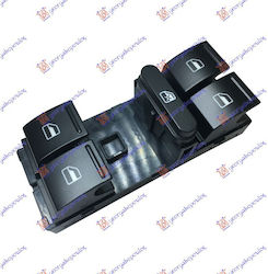 Front Window Switch Quadruple 10pin Seat Ibiza 08-12 1k4959857b Left 1 pc