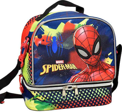 Gim Isothermische Lebensmittelhülle 5Es Mehrfarbig Spiderman L20 x B15 x H21cm