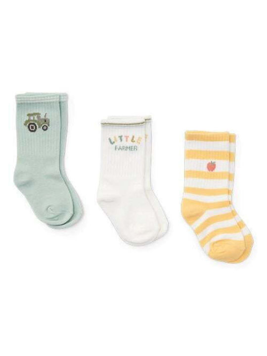 Little Dutch Kids' Socks GREEN 3 Pairs CL24029007