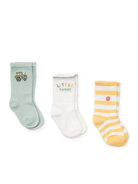 Little Dutch Kids' Socks Green 3 Pairs