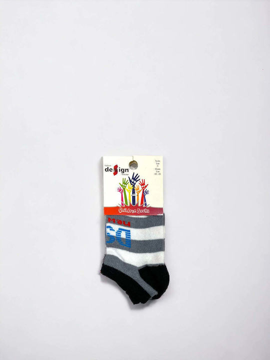 Design Socks Kinderstrümpfe Knöchelsocken Black