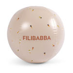 Filibabba Cool Summer Aufblasbarer Strandball in Beige Farbe