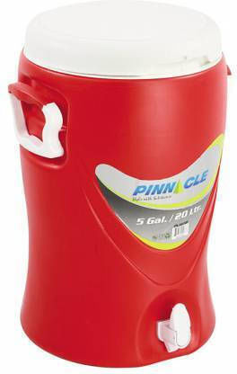 Pinnacle Platino Behälter mit Wasserhahn Thermosflasche Kunststoff 20lt Red