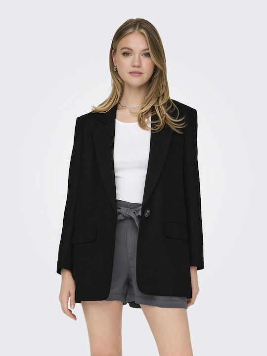 Only Blazer pentru femei Sacou BLACK