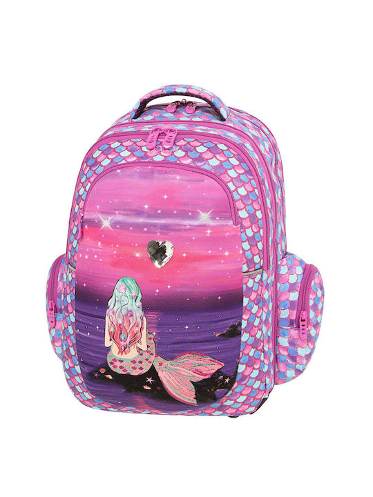 Polo School Backpack Backpack Mermaid High School Mermaid High School Colorful