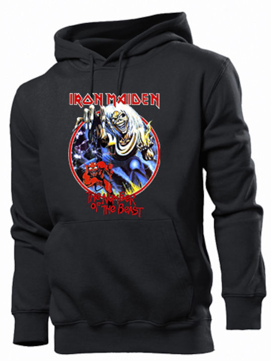 Sol's Hanorac cu glugă Iron Maiden Negru