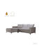 Scandalo Ecke Sofa mit Umkehrbarer Winkel Puro 265x188x99cm