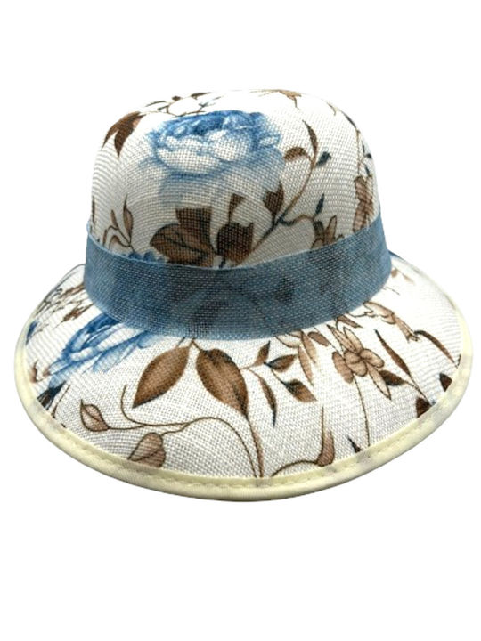 Fabric Women's Hat Blue