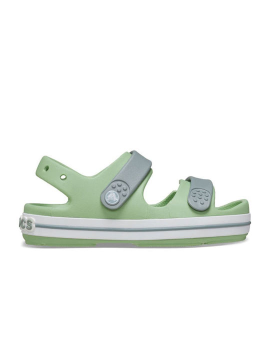 Crocs Crocband Kids Beach Shoes Green