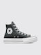 Converse Chuck Taylor All Star Lift Flatforms Boots Dark Grey