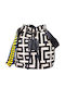Themis I Leather Women's Pouch Shoulder Beige Black Labyrinth