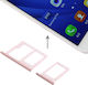 Sim Card Slot Rose Gold for Galaxy J5 Prime, G570, J7 Prime, G610