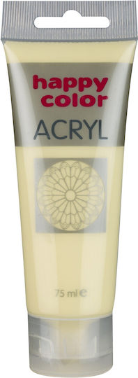 Happy Color Acrylic Paint Set Ivory 75ml 1pcs