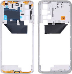 Междураменна рамка Бял за Xiaomi Redmi 10, Xiaomi Redmi 10 2022 Междураменна рамка Бял за Xiaomi Redmi 10, Xiaomi Redmi 10 2022