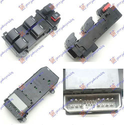 Front Window Switch Quadruple 22pin Honda Cr-v 07-10 35750-swa-k01 Left 1 pc