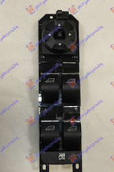 Front Mirror Window Switch Front Black Silver Quadruple 3pin Ford S-max 07-11 7s7t14a132b Left 1 pc