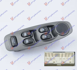 Front Window Switch Quadruple 11pin Hyundai Accent L B 99-02 93570-25000yn Left 1 pc