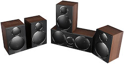 Wharfedale DX-3 HCP mit Lautsprechern 5 Walnuss