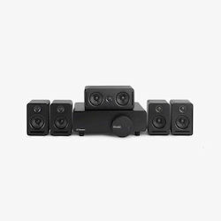 Platin Audio Monaco mit Lautsprechern 5.1 Schwarz
