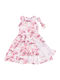 Children's Dress Floral Set with Accessories White