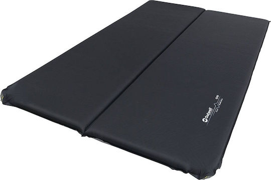 Outwell Sleepin Double Self-Inflating Double Camping Sleeping Mat 183x120cm Thickness 5cm Black